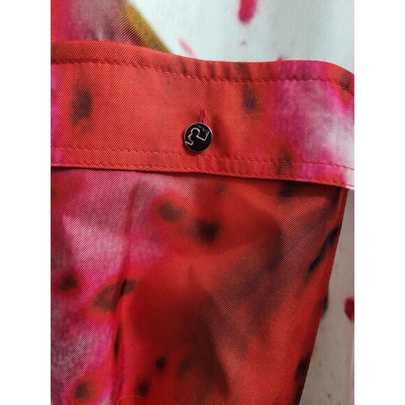 Tory Burch Printed Silk Twill Shirtdress Sz 12 Current Season $690 Retail - Picture 4 of 16